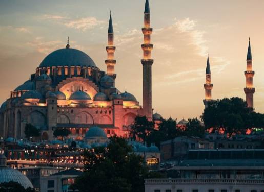 Haghia Sophia at sunset